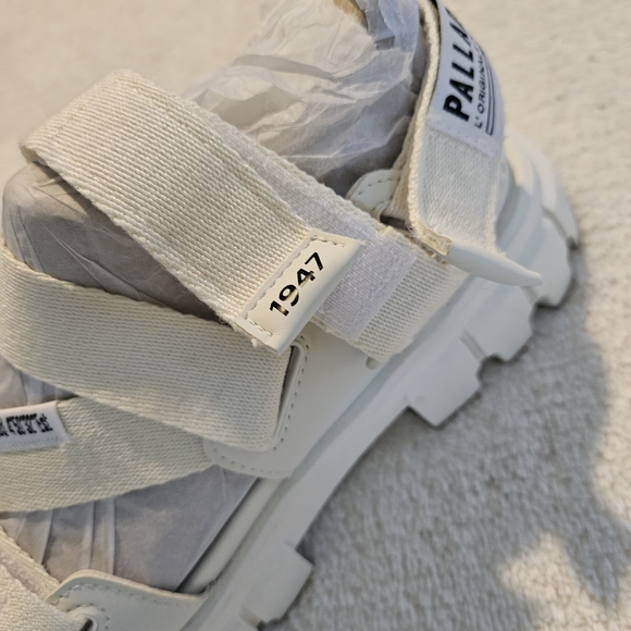 Palladium Pallacruise Sandals Size 8 White Chunky Streetwear Gorpcore Utility - Picture 6 of 8